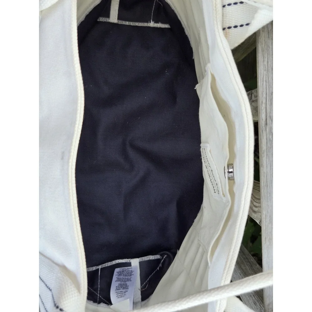 Pottery Barn Kids X Mark & Graham Tote Cotton Canvas Bag